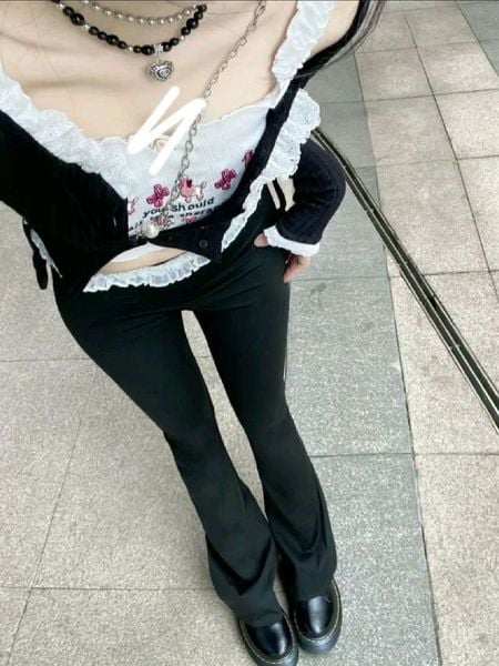 Mix đồ với giày oxford nữ - quần legging