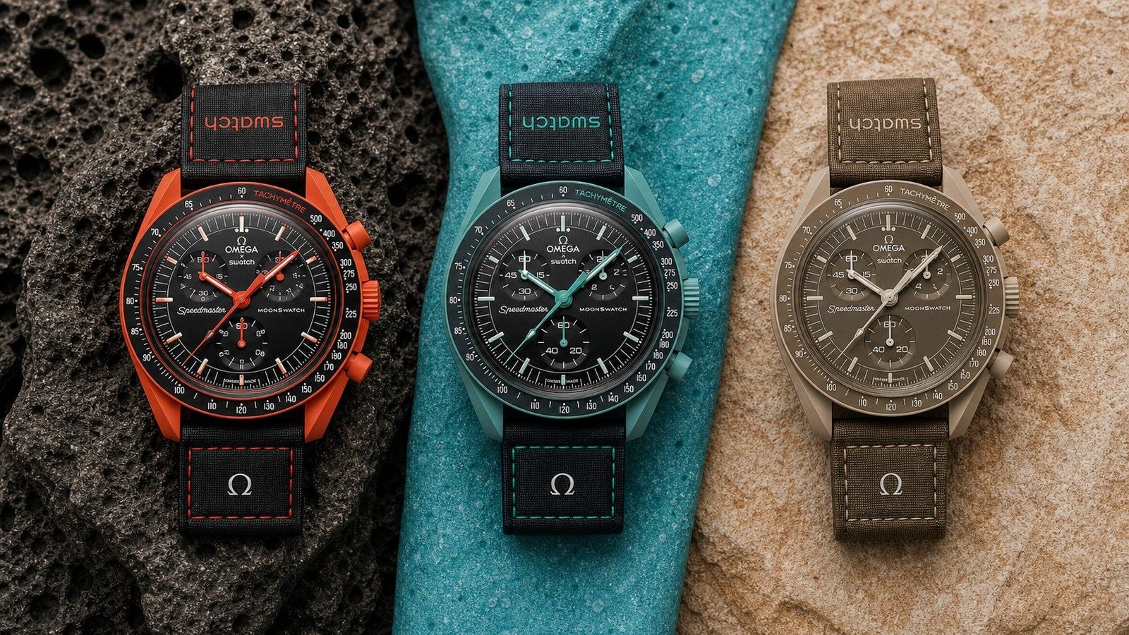 Omega x Swatch Mission on Earth