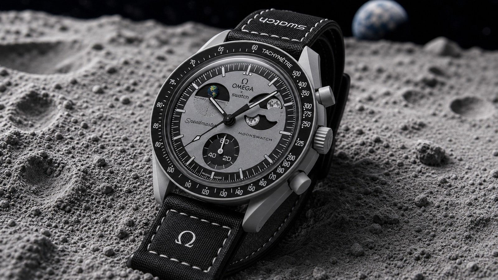 Omega x Swatch Mission to Earthphase