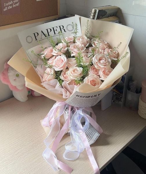 Hoa và thiệp chúc mừng cho ngày 20/10