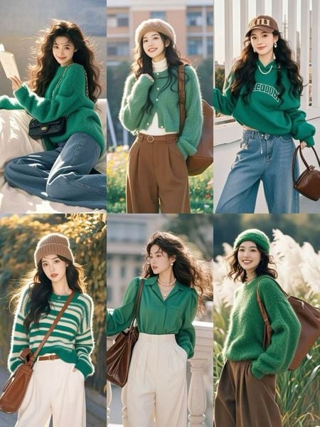 20 cách phối màu quần áo nữ với outfit Mùa hè