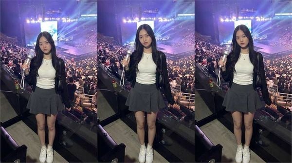 Phối đồ với chân váy chữ A ngắn - Đi học, đi chơi ban ngày