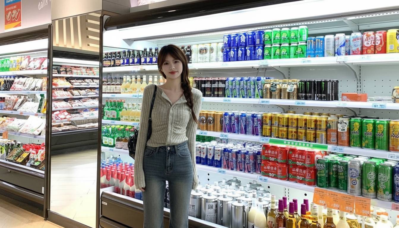 Quần jean ống loe phối áo blouse mềm dịu và tinh giản