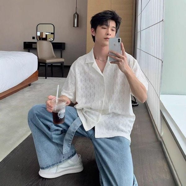 Áo sơ mi cổ Cuban