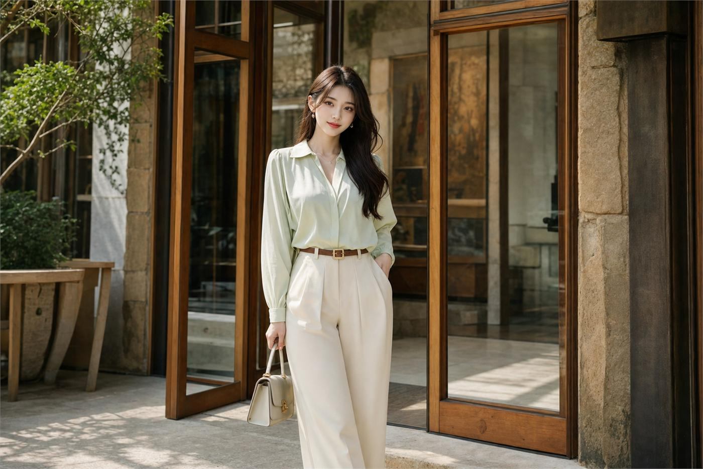 Bảng màu sáng và tương phản trong phong cách Douyin