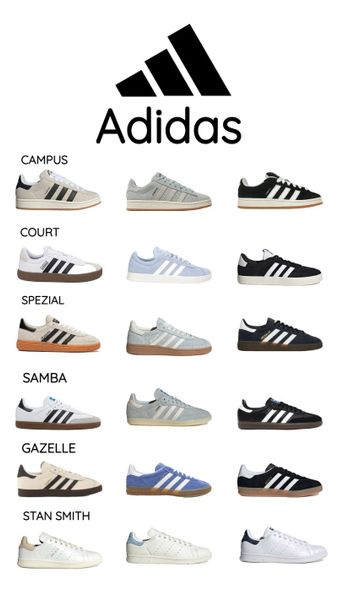 Các hãng giày nổi tiếng - Adidas