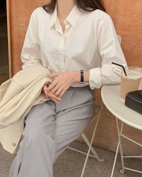 Các mẫu áo sơ mi nữ cách điệu đẹp - Áo sơ mi nữ cách điệu công sở