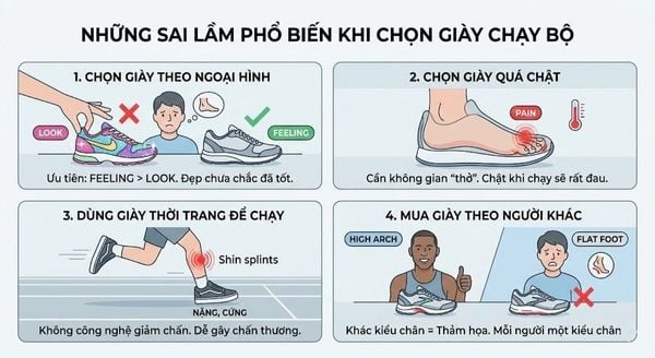 Những sai lầm phổ biến