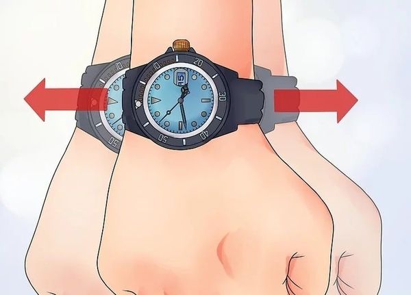 Lên cót bằng chuyển động cổ tay