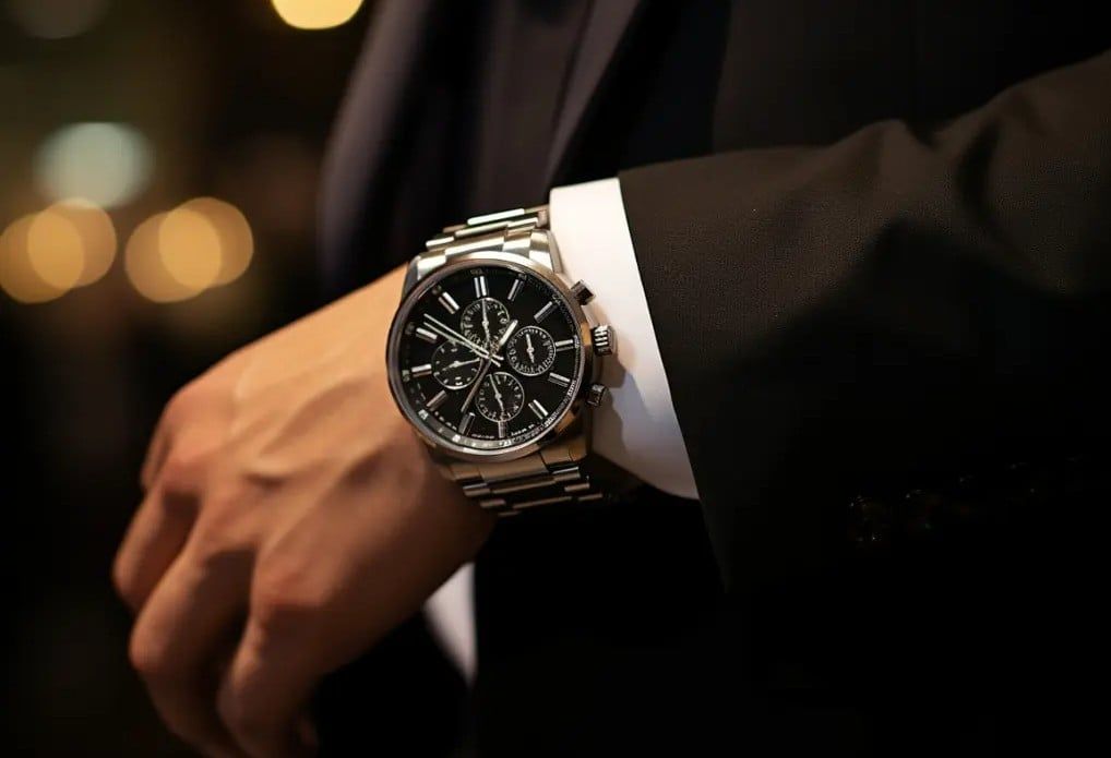 Đeo đồng hồ tay nào - Khi dùng đồng hồ có núm chỉnh