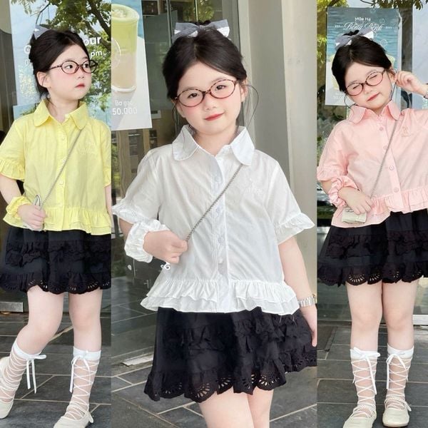 Đồ tết 2026 - cotton màu tươi cho bé