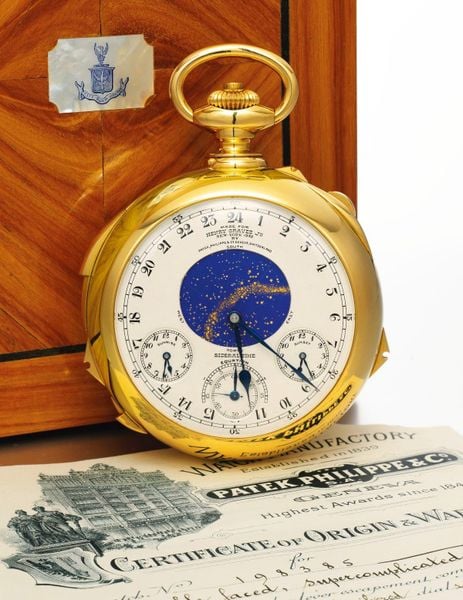 Đồng hồ đắt nhất thế giới - Patek Philippe Henry Graves Supercomplication