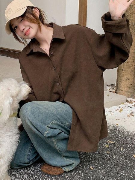 Áo màu nâu nên phối với quần màu gì