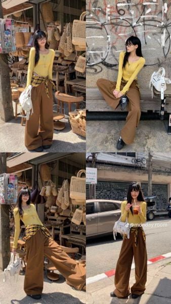 Màu vàng phối với màu gì - Màu nâu