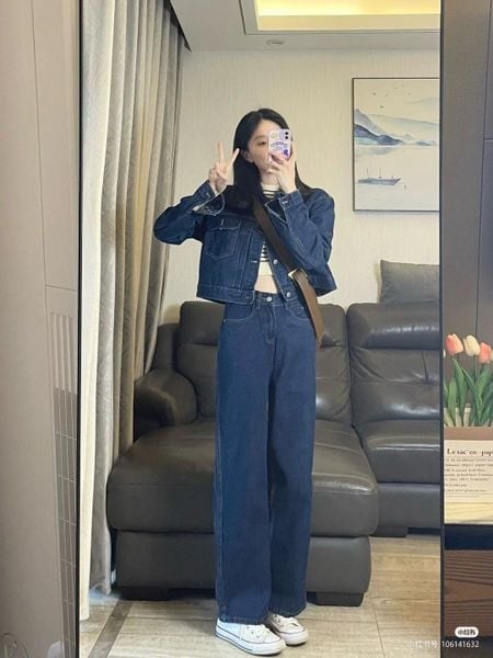 Xanh dương phối với màu gì - denim