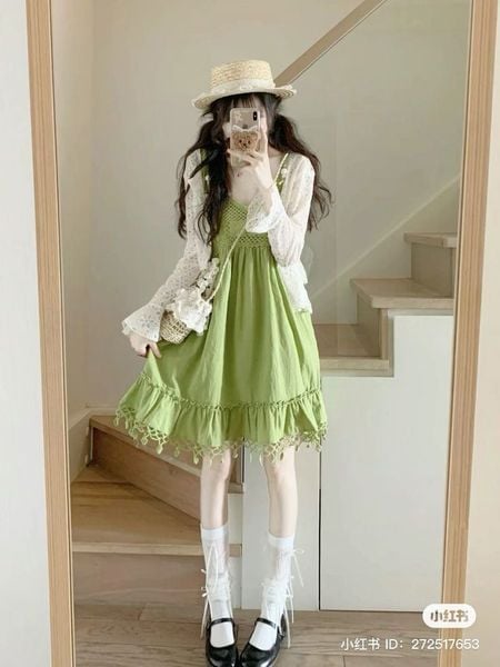 Xanh lá phối theo quy tắc 80/20