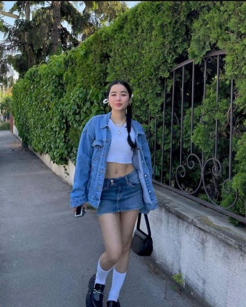 Outfit đi concert - Set denim on denim