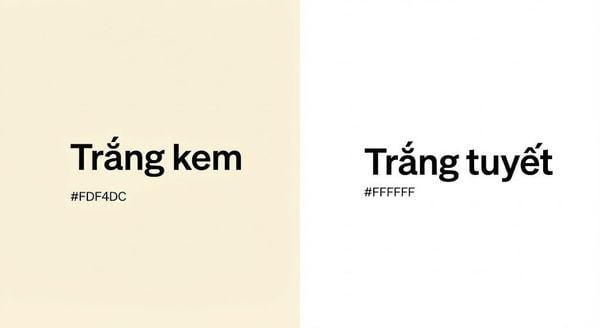 Outfit giáng sinh - Tông màu Trắng kem - Trắng tuyết