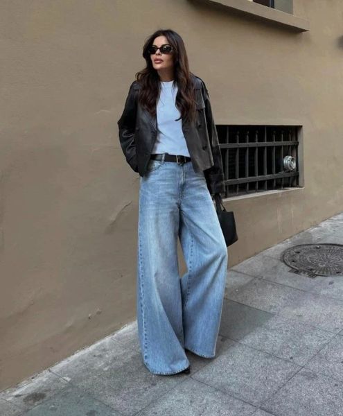 Parisian chic - Quần jeans ống đứng hoặc ống suông