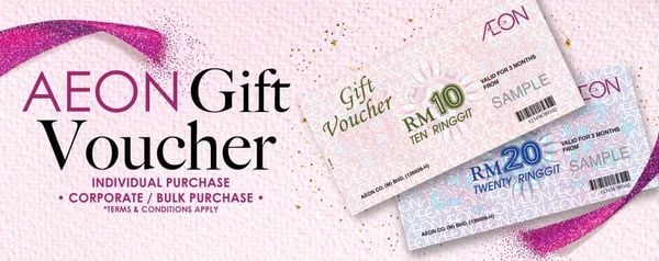 Quà sinh nhật cho nữ - Gift card mua sắm