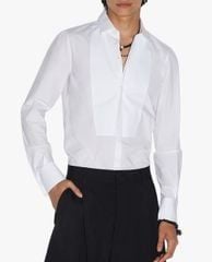 Áo sơ mi nam DSQUARED2 Slim Fit Tux ôm dáng, giúp nam giới có vóc dáng cân đối trở nên lịch lãm, sang trọng - Maison Online.