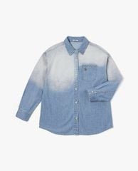 Áo sơ mi denim nữ LEE Modern Oversized phong cách trẻ trung, casual hoặc streetwear cá tính - Maison Online.