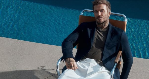 David Beckham với phong cách Smart Casual