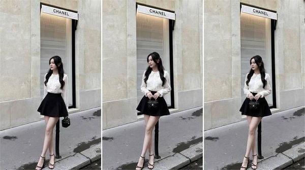 Phối đồ với chân váy chữ A ngắn - Đi hẹn hò hoặc cafe cuối tuần