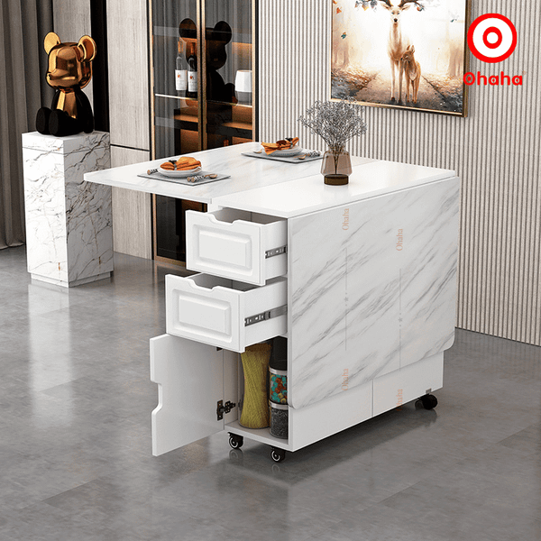 Bàn ăn thông minh xếp gọn đa năng