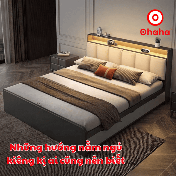 Những điều kiêng kị khi đặt sai hướng giường ngủ