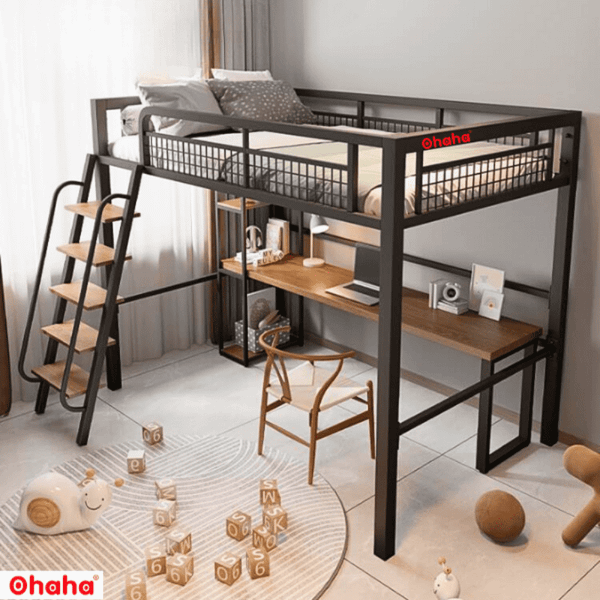 Giường tầng sắt bền đẹp, giá rẻ cho kí túc xá & căn hộ cho thuê