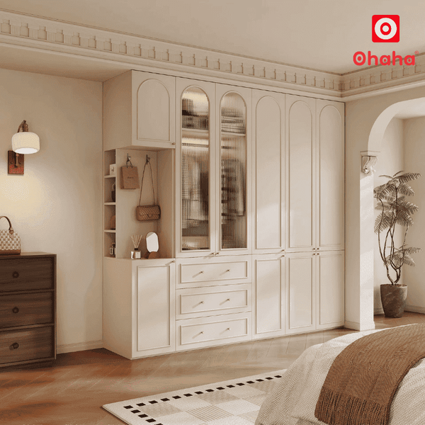 nội thất gỗ công nghiệp hiện đại cho căn hộ chung cư