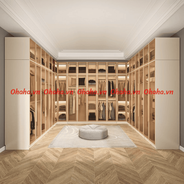 Tủ quần áo module walk-in bán chạy nhất hiện nay