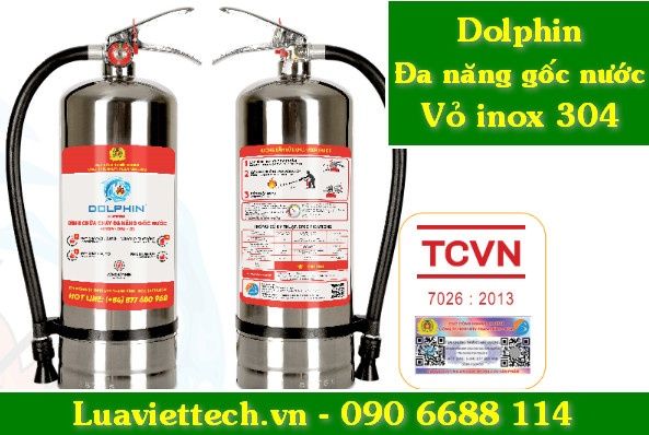 Bình chữa cháy đám cháy pin xe điện (Pin lithium ion) Dolphin