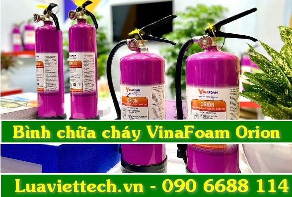 Bình chữa cháy đám cháy pin xe điện (Pin lithium ion) Vinafoam orion
