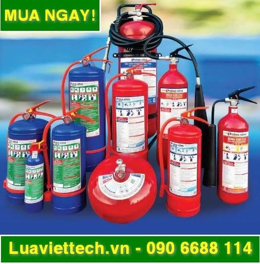 Trang bị bình chữa cháy và thực hiệm kiểm tra, bảo dưỡng bình chữa cháy định kỳ để đảm bảo bình chữa cháy luôn hoạt động ổn định khi cần dùng