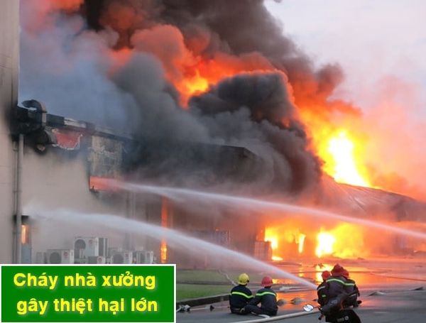 Cháy nổ tại các công ty, nhà xưởng cũng là điều cần chú ý trong những ngày cuối năm