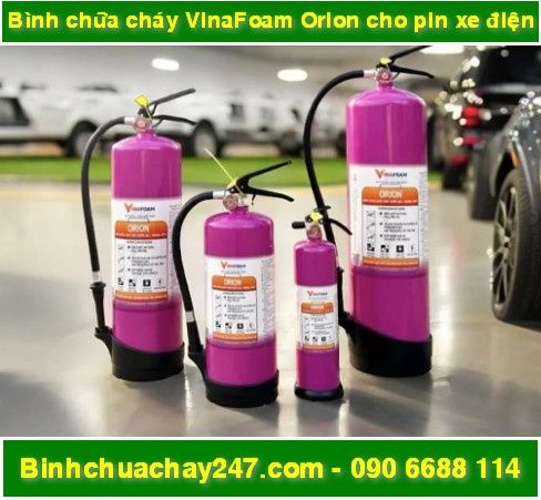 Bình chữa cháy VinaFoam orion