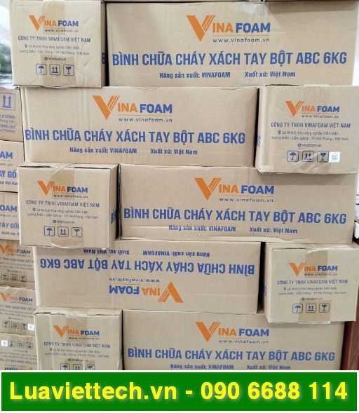 BÌNH CHỮA CHÁY VINAFOAM - ORION được đóng thùng chuẩn chỉnh để gửi cho Quý khách hàng