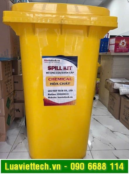 Bộ ứng cứu tràn dầu và hóa chất 240 lít (Oil and Chemical Spill Kit 240L)