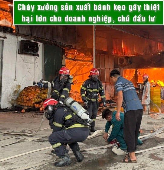 Bình dưỡng khí và quần áo chữa cháy