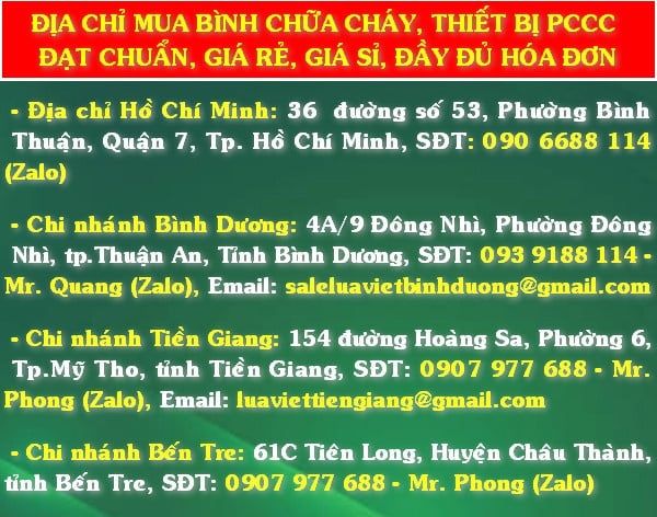 Địa chỉ mua bình cầu chữa cháy tự động, bóng chữa cháy tự động giá rẻ, giá sỉ tại tphcm, bình dương, bến Tre, Tiền giang, Đồng Tháp, Vĩnh Long, Bà Rịa Vũng Tàu