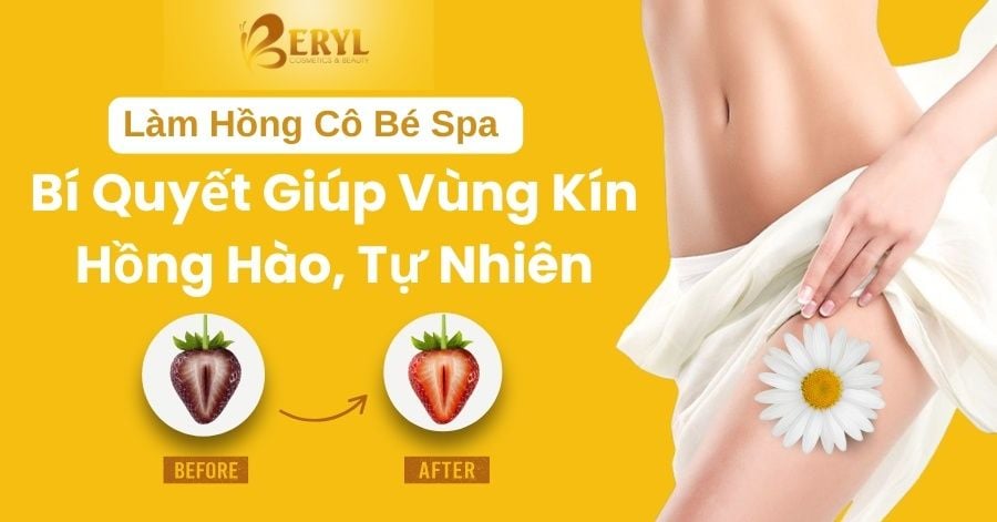 Làm hồng cô bé tại spa