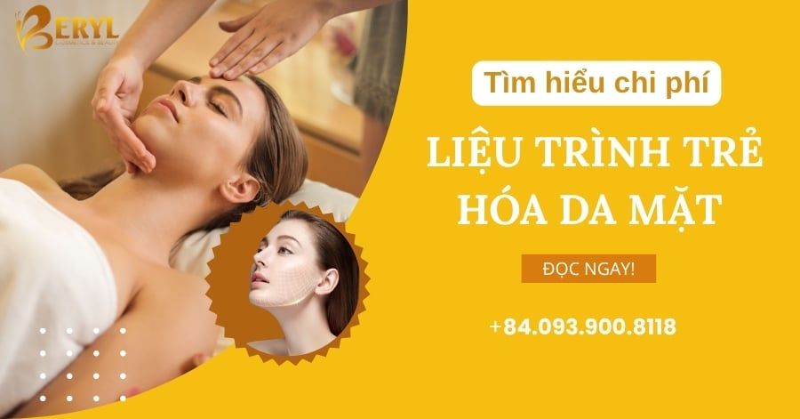 Giá liệu trình trẻ hóa da mặt