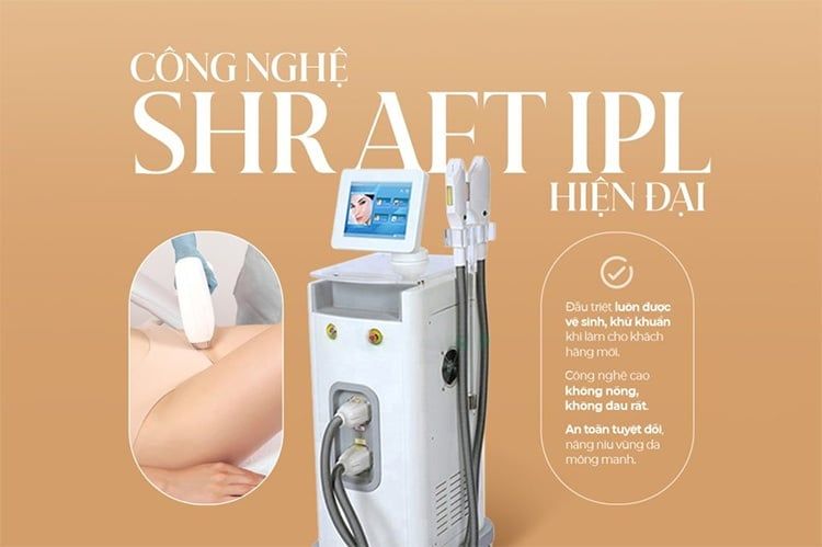 IPL là công nghệ triệt lông được nhiều thẩm mỹ viện lựa chọn