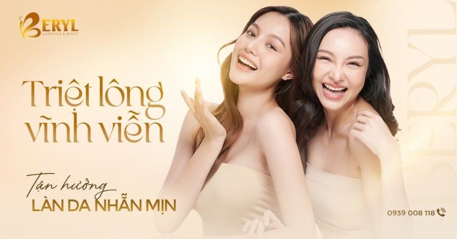 Triệt lông vĩnh viễn đem lại làn da mịn màng