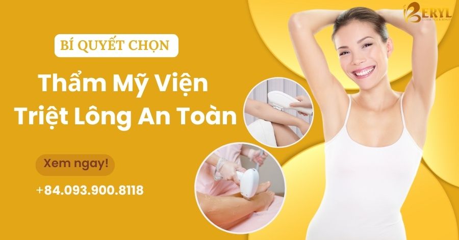 Cách chọn thẩm mỹ viện để triệt lông