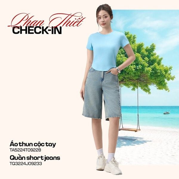 Không thì thoải mái hơn mặc combo áo thun quần sooc dịp lễ này