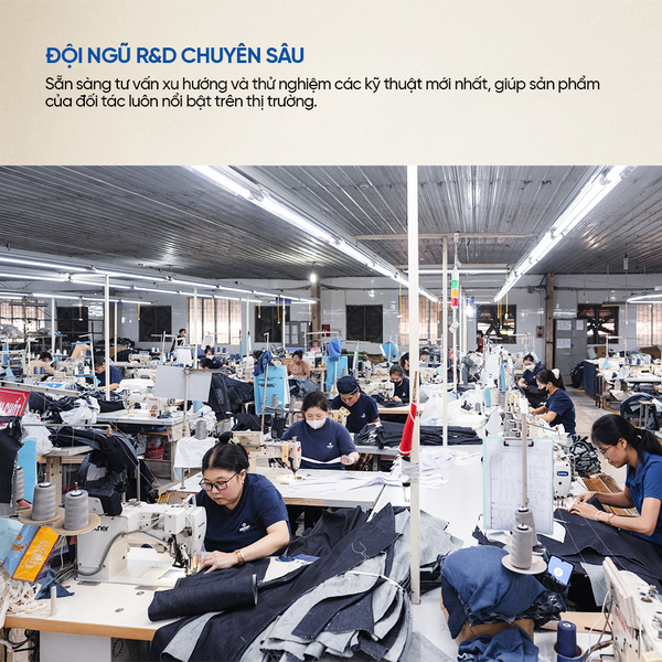 Đội ngũ R&D chuyên sâu