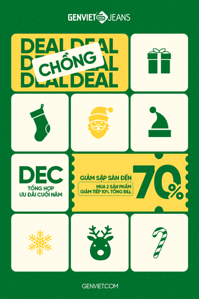 Deal chồng deal, ưu đãi lên tới 70%